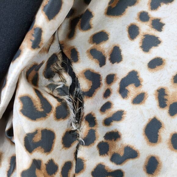 YSC Yessica Sz 6 Women's Black Single Button Blazer Jacket, Preppy Career Y2K - Picture 5 of 6